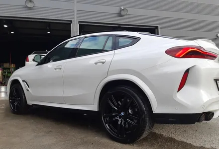 [울산휠마스터][울산휠도장][울산휠도색]BMW X6 M 블랙유광 분체도장 / 울산 북구