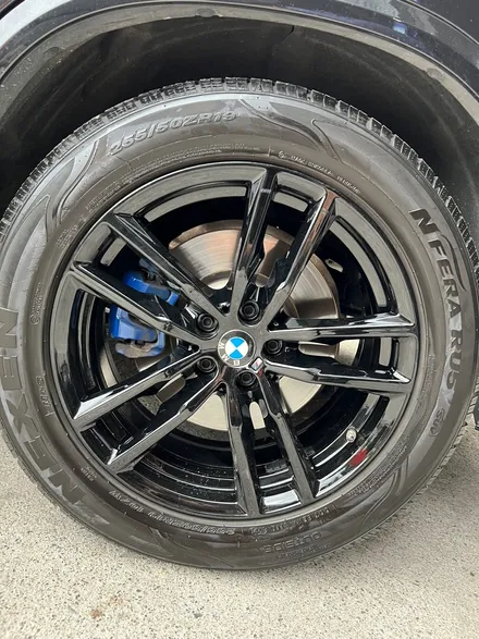 [울산휠마스터][울산휠도색][휠도색맛집]BMW X3 블랙 유광 휠 도색 / 울산 북구