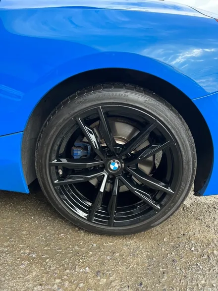 [울산휠마스터][울산휠도색][휠복도색맛집]BMW Z4 휠 블랙유광 도색 / 울산 북구