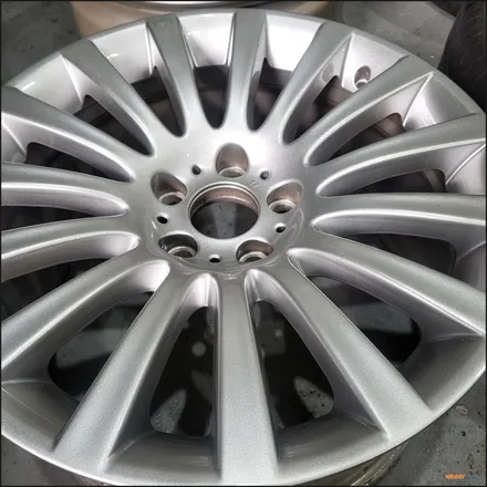 [울산중고휠]휠마스터 bmw 7시리즈 순정휠 및 중고타이어 교환 [울산휠도색][울산 휠수리][울산 휠복원] / 울산 북구