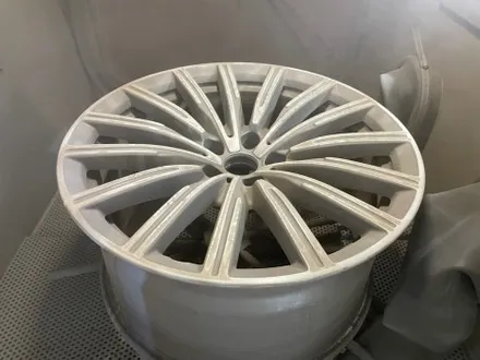 [울산휠도색, 울산휠수리, 울산휠복원] BMW 6GT 순정휠 유광블랙 분체도장 휠도색 / 울산 북구