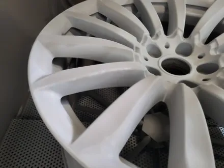 울산휠마스터 BMW 7시리즈 유광블랙 분체도장 휠 복원 도색 / 휠수리 / 울산 북구