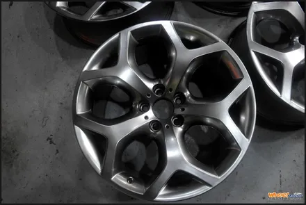 [울산휠][휠수리]bmwx6 순정휠 하이퍼메탈 분체도장 휠도색 / 울산 북구