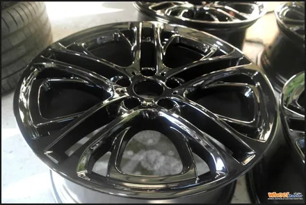 [울산휠][휠수리][휠도색]bmwx4 20인치 순정휠 블랙유광 분체도장 휠도색[휠복원] / 울산 북구