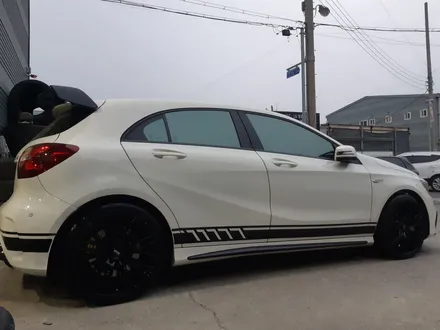 [울산휠마스터][울산휠도색][휠수리잘하는집]벤츠 A45 AMG 블랙유광 분체도장 / 울산 북구