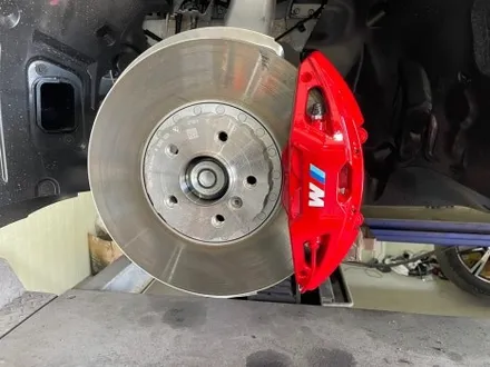 [울산 휠마스터] BMW G60 5시리즈 캘리퍼 도색 / 울산 휠도색, 휠수리, 휠복원 / 울산 북구