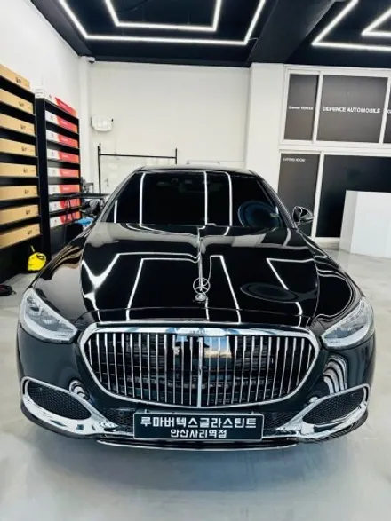 안산 루마버텍스 벤츠 마이바흐 S클래스 썬팅 재시공
