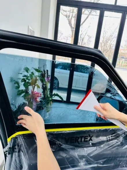 EV9 전기차 대란 안산 썬팅 글라스틴트 레이니블루
