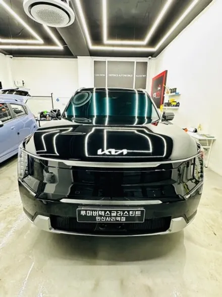 EV9 전기차 대란 안산 썬팅 글라스틴트 레이니블루