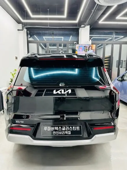 EV9 전기차 대란 안산 썬팅 글라스틴트 레이니블루