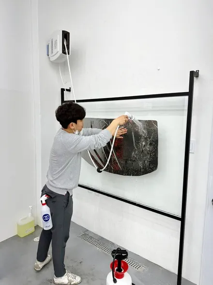 그랜저IG 글라스틴트 썬셋으로 썬팅 재시공(디펜스오토모빌)