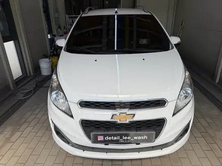 청주 detail_lee_wash 디테일링 세차 전문 chevrolet 스파크 전면 유리 유막 제거 및 발수코팅 & 디테일링 세차!! / 청북 청주