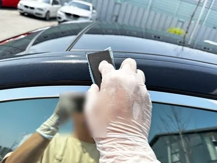 청주 detail_lee_wash 보험수리 전문 BENZ S63 AMG 사고 후 유리막 코팅 및 트렁크리드 PPF 재시공 / 청북 청주
