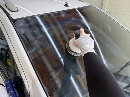 청주 detail_lee_wash 디테일링 세차 전문 chevrolet 스파크 전면 유리 유막 제거 및 발수코팅 & 디테일링 세차!! / 청북 청주