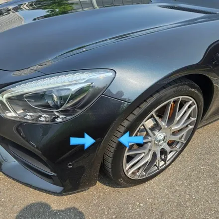 벤츠 AMG GT 사고 수리 후 디테일링 서비스 시공! / 청북 청주