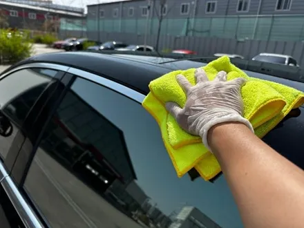 청주 detail_lee_wash 보험수리 전문 BENZ S63 AMG 사고 후 유리막 코팅 및 트렁크리드 PPF 재시공 / 청북 청주