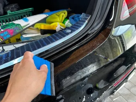 청주 detail_lee_wash 보험수리 전문 BENZ S63 AMG 사고 후 유리막 코팅 및 트렁크리드 PPF 재시공 / 청북 청주