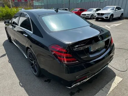 청주 detail_lee_wash 보험수리 전문 BENZ S63 AMG 사고 후 유리막 코팅 및 트렁크리드 PPF 재시공 / 청북 청주