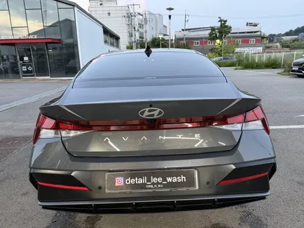 청주 detail_lee_wash 디테일링 세차 전문 현대 아반떼 CN7 전면 유리 유막 제거 및 발수 코팅!! / 청북 청주