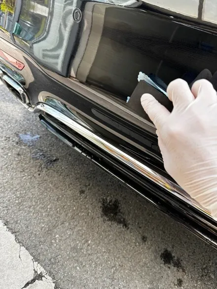 청주 detail_lee_wash 보험수리 전문 BENZ S63 AMG 사고 후 유리막 코팅 및 트렁크리드 PPF 재시공 / 청북 청주