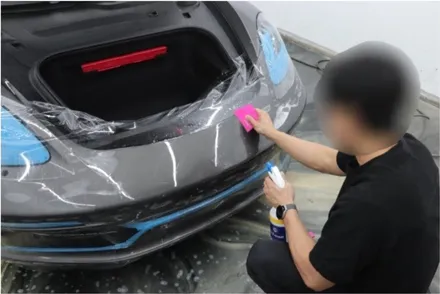 인천 범퍼 PPF 보험처리 재시공:포르쉐 718 박스터 4.0GTS(갈산동ppf,고잔동ppf,문학동ppf,연희동ppf,도화동ppf,남동구ppf,계양구ppf,인천서구ppf,영종도PP / 인천 연수구 송도동