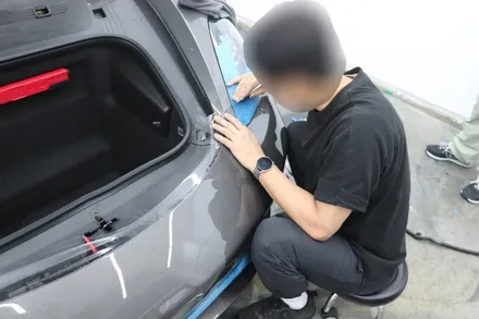 인천 범퍼 PPF 보험처리 재시공:포르쉐 718 박스터 4.0GTS(갈산동ppf,고잔동ppf,문학동ppf,연희동ppf,도화동ppf,남동구ppf,계양구ppf,인천서구ppf,영종도PP / 인천 연수구 송도동