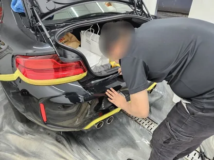 BMW M2:범퍼 사고 수리 후 PPF 재시공~(시흥PPF,부천PPF,청라PPF,부개동PPF,만수동PPF,가좌동PPF,청천동PPF,숭의동PPF,연수동PPF,동춘동PPF,옥련동PPF / 인천 연수구 송도동