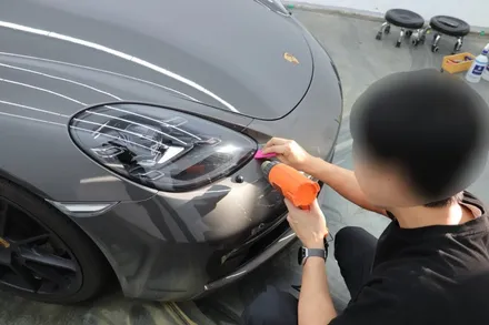 인천 범퍼 PPF 보험처리 재시공:포르쉐 718 박스터 4.0GTS(용현동ppf,고잔동ppf,문학동ppf,간석동ppf,송림동ppf,효성동ppf,원당동ppf,원창동ppf,당하동ppf / 인천 연수구 송도동