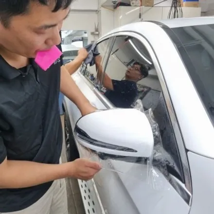 사이드미러 PPF 들뜸없이 깔끔하게 마무리(노원,중랑,광진,도봉,성북,강북) / 고양 덕양구 삼송동