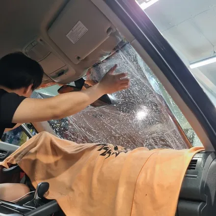자동차틴팅 블락포디 비바스카이블루로 재시공했어요 / 고양 덕양구 삼송동