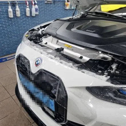 BMW i4 프론트패키지PPF 시공(노원,중랑,광진,성북,강북,도봉,동대문구) / 고양 덕양구 삼송동
