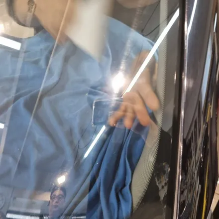 노원 가성비 썬팅 재시공 미니 전면 유리 블랙박스 QXD8000 작업했습니다 (중랑, 광진, 강북, 성북, 도봉, 동대문) / 고양 덕양구 삼송동