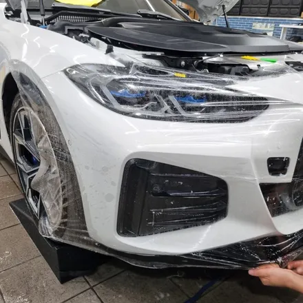 BMW i4 프론트패키지PPF 시공(노원,중랑,광진,성북,강북,도봉,동대문구) / 고양 덕양구 삼송동