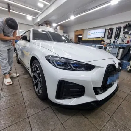 BMW i4 프론트패키지PPF 시공(노원,중랑,광진,성북,강북,도봉,동대문구) / 고양 덕양구 삼송동