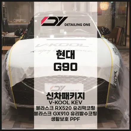 의왕신차패키지 브이쿨과 블라스크 유리막의 조화 / 안양시 동안구 평촌동