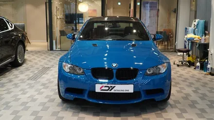 안양 중고차 유리막 코팅해야 될까? E92 M3 카본 루프 PPF,유리막코팅 / 안양, 과천, 의왕