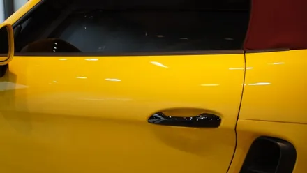 안양 소프트탑 발수코팅 포르쉐 718GTS 소탑 발수코팅으로 장마철 소프트탑 보호 완벽하게 ! / 안양, 과천, 의왕