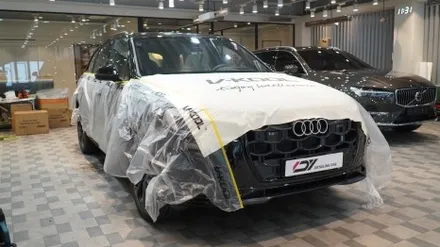 안양 신차패키지 브이쿨 썬팅과 유리막코팅을 한번에 아우디Q7 / 안양시 동안구 평촌동