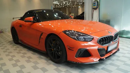 의왕 소프트탑 발수코팅 BMW Z4 소탑코팅으로 주기적인 관리 시작 / 안양, 과천, 의왕