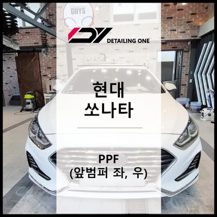 중랑구 PPF : 쏘나타 앞범퍼 작업 / 서울 중랑구 망우동