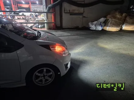 전조등LED는기본! 안개등도 합법LED할수있어요 스파크안개등LED 창원디테일킹과함께! / 경남 창원