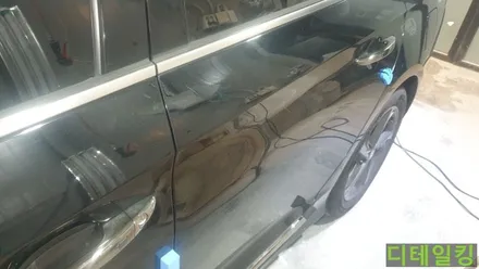 마산자동차광택전문점 디테일킹에서 무광이되어버린 소나타 흠집제거 광택시공되었습니다. / 경남 창원