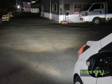 전조등LED는기본! 안개등도 합법LED할수있어요 스파크안개등LED 창원디테일킹과함께! / 경남 창원