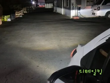 전조등LED는기본! 안개등도 합법LED할수있어요 스파크안개등LED 창원디테일킹과함께! / 경남 창원