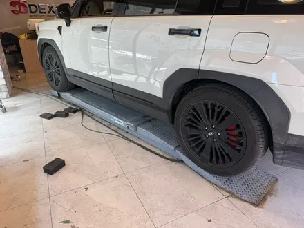 안양 싼타페MX5 블랙잉크 사이드몰딩 풀 패키지 교환!!