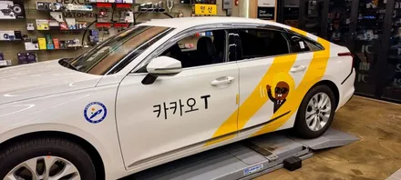 안산택시 튜닝 실내조명 무드등 엠비언트 시공 전문샵 / 안산,시흥,부천