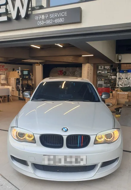 BMW 1시리즈 리어 윙 스포일러 장착 / 대구 동구 불로동