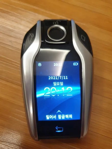 [아반떼 CN7]스마트키_BMW 디스플레이키 교체 작업 / 대구 동구, 북구, 남구, 수성구, 경산