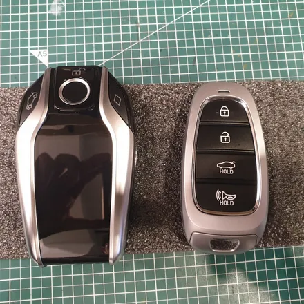 더 뉴 그랜저 IG 순정 스마트키를 BMW 스타일 디스플레이키로 교체 / 대구 동구, 북구, 남구, 수성구, 경산