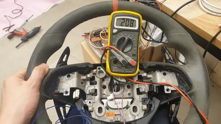 G70 핸들 개조 작업_GV60 Boost, Drive Mode 버튼 이식 작업 / 대구 동구, 북구, 남구, 수성구, 경산